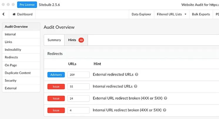 Sitebulb