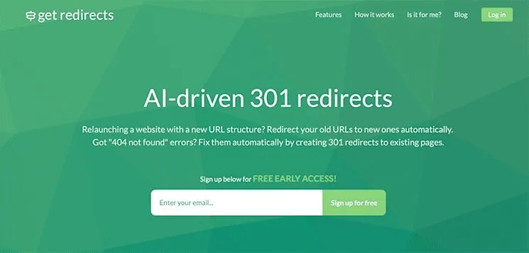 Get Redirects tool